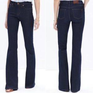 Madewell Flea Market Flare Dark Denim Jeans size 26